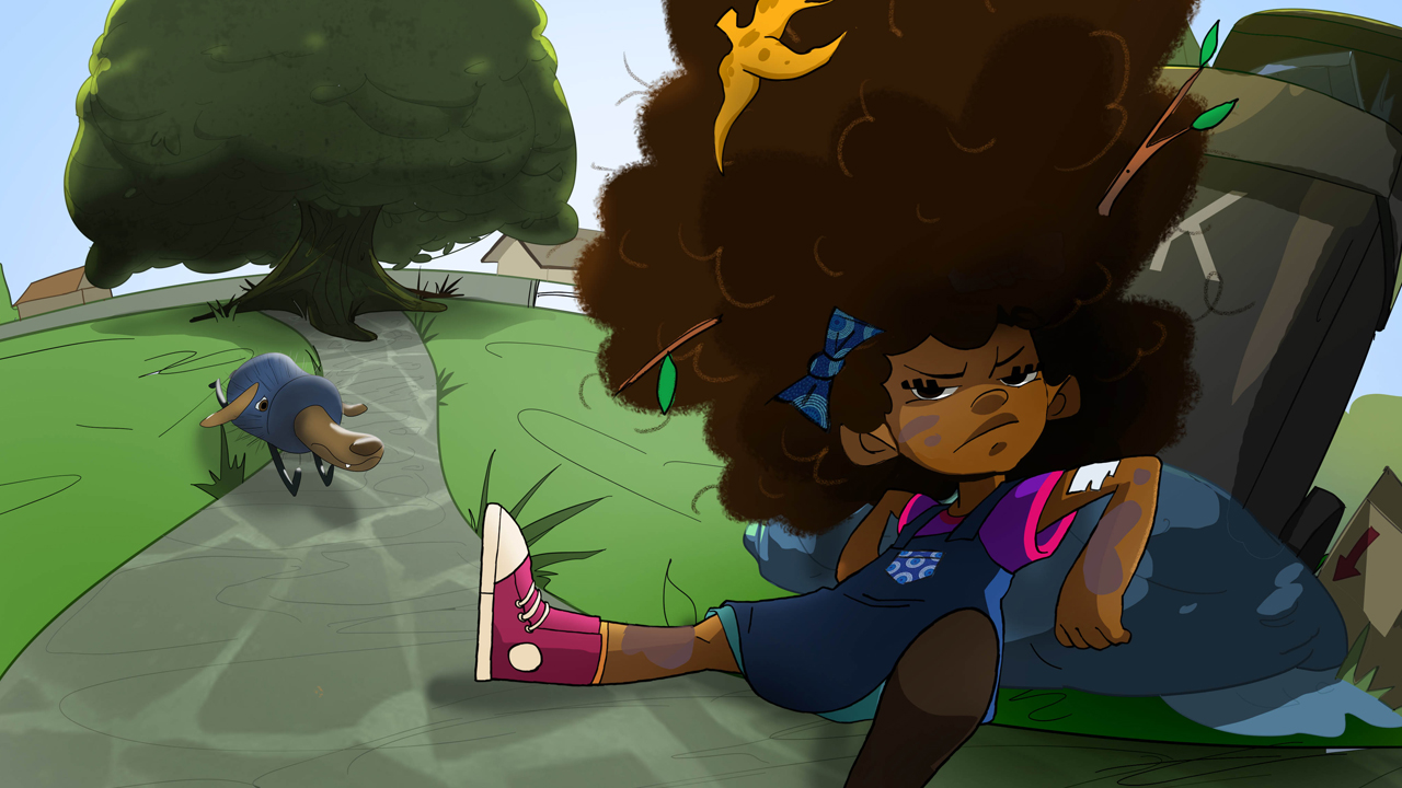 Chibi anime character